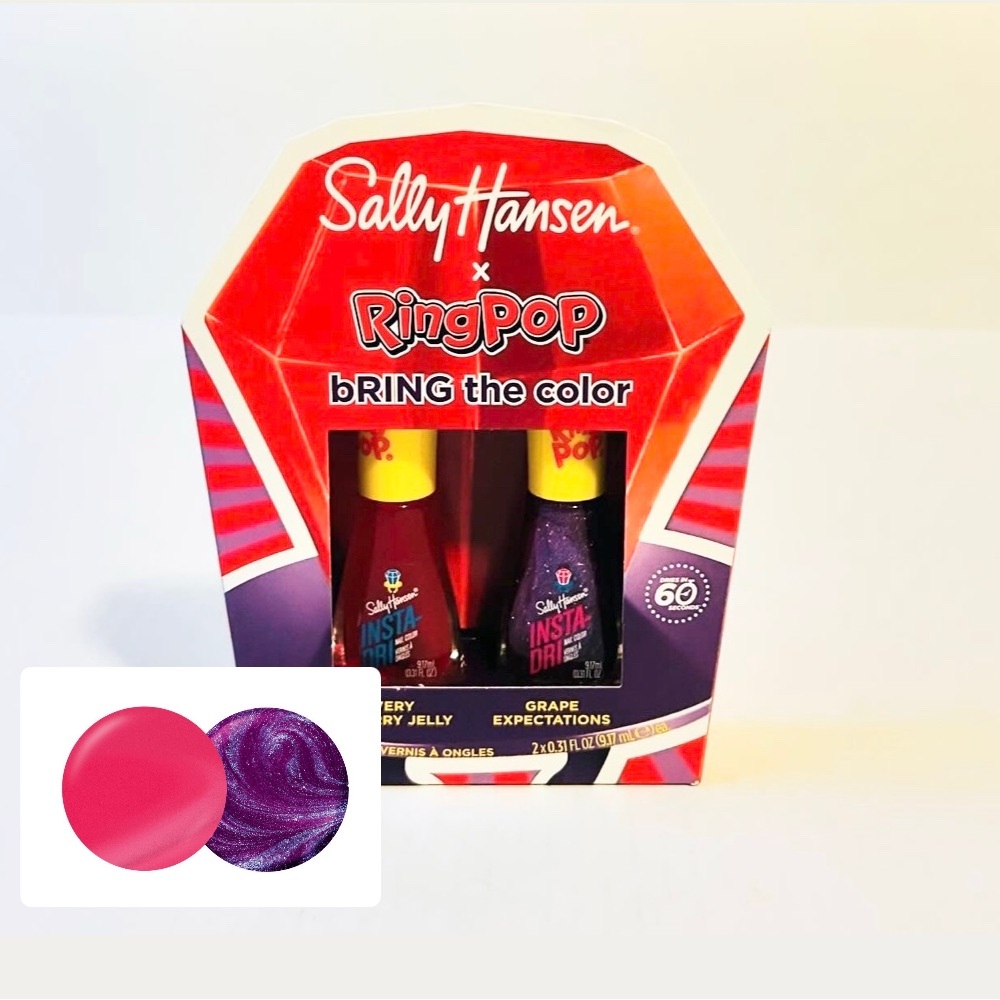Sally Hansen Insta-Dri x Ring Pop Nail Polish Duo Gifts ext